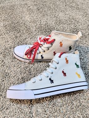 Unisex Polo Ralph Lauren Hamptyn Hi 2 Size 7